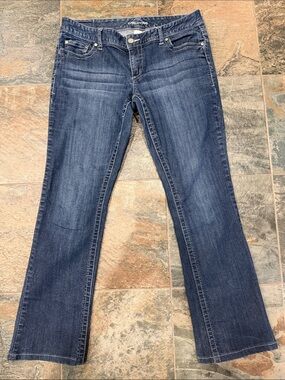 Maurices Dark Blue Flare Jeans